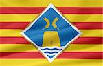 High resolution flag of Formentera