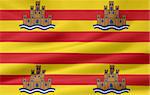 High resolution flag of Ibiza
