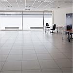 Ordinary empty modern office interior