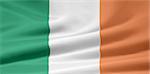 High resolution flag of Ireland