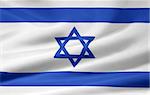 High resolution flag of Israel