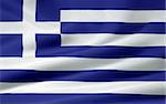 High resolution flag of Greece
