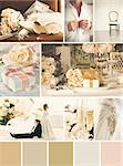 Collage of 8 wedding photos