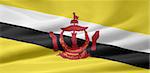 High resolution flag of Brunei