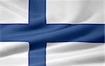 High resolution flag of Finland