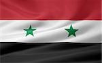 High resolution flag of Syria