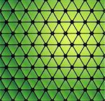 Seamless geometrical pattern of triangles