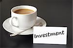 financial business investment of your savings or money concept