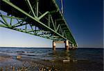 Mackinaw City Bridge Michigan Autumn Fall St Ignace