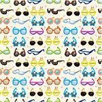 seamless Sunglasses pattern