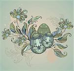 vintage easter background