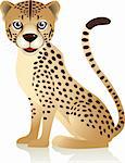 Cheetah cartoon