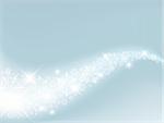 Light Blue Abstract Christmas background with white snowflakes