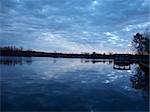 Taken on Lake Livingston in Onalaska, Texas from the west side of the lake facing away from the sunrise.