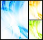 Vector illustration of abstract waves. Vector eps 10