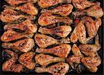 grilled chicken legs as very nice food backgound