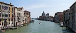 Canal Grande panorama from Venice, Italy