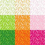 Seamless pattern from leaves of different colors