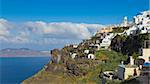 An image of a nice Santorini view