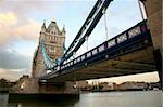 Tower Bridge in the evening glow