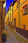 Siesta In The Typical Medieval Spanish City