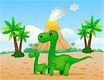 Dinosaurs cartoon