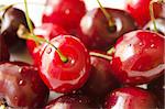 Bunch of fresh cherries