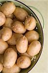 New Potatoes In Colander