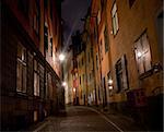 A small alley in Stockholm