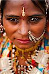 Portrait of a India Rajasthani woman