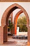 arches in a mosque in spain