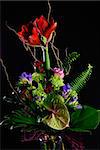 An elegant floral bouquet prepared for a special ocasion