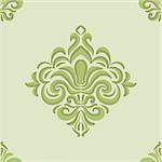 seamless pattern - patterns on a green background