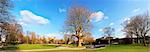 Alexandra Gardens with Windsor Castle, Windsor, Berkshire, England, United Kingdom