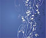 Floral background. Ideally for use in your design