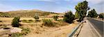 mekenes and fields of olive-trees  - north of morocco