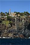 Madeira,  smoking shed on rocks