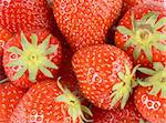 bunch of strawberries suitable for background