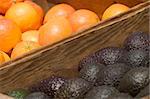 Fruits, Vegetables and Food at the Ferry Building Marketplace,