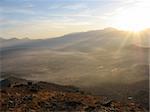 Sunrise over Kabul, Afghanistan