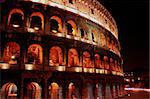 Coliseum at night