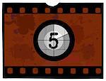 Old Fashioned Film Countdown No 5