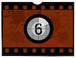 Old Fashioned Film Countdown No 6