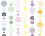 Pastel polkadot background