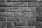 Dark brick wall for background with great details