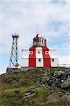 Building at the Cape Bonavista Lighthouse in Newfoundland, Canada - travel and tourism.