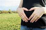 Heart From Hands, pregnant woman