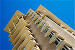 Verandas in apartment block