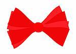 red  gift ribbon