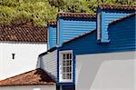 House with traditional lofts, Azores